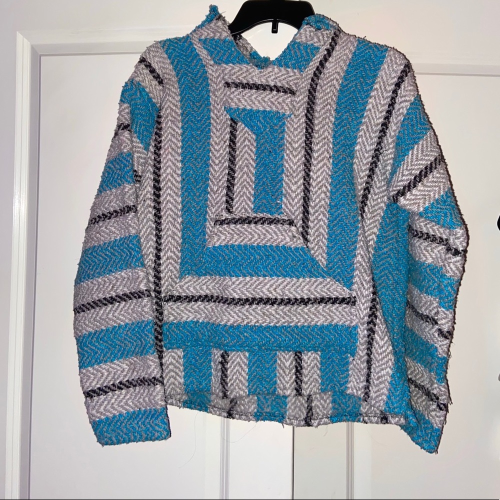 Baja Joe Baby Blue Drug Rug
